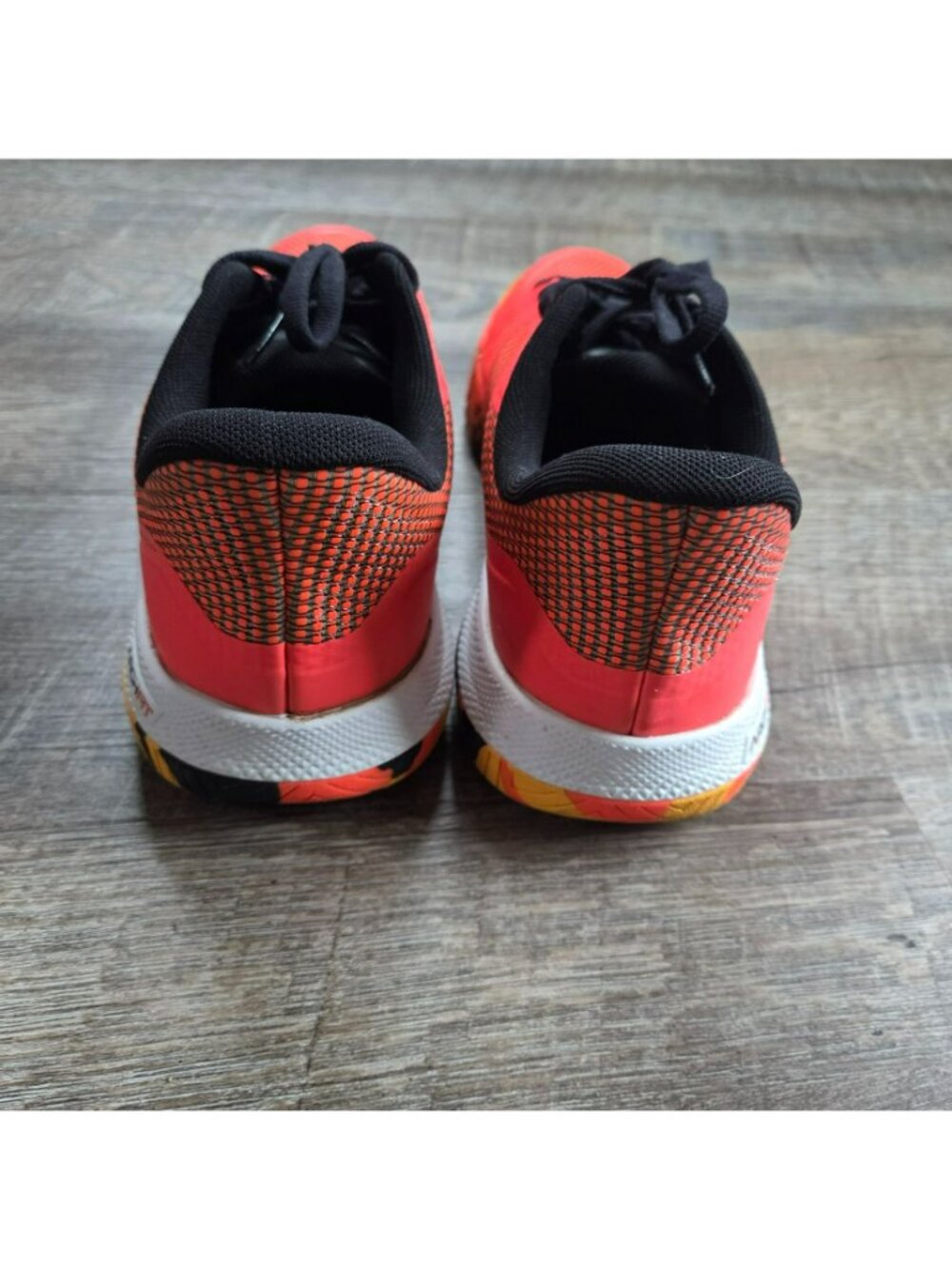 Men's Sketchers Viper Court Pro 2.0 Pickleball Sneakers/Shoes Size 9.5 Orange/Bl - Picture 5 of 11